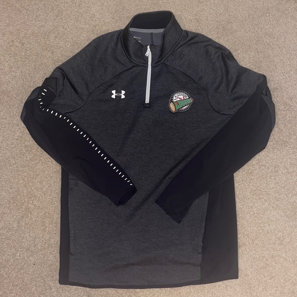 UNDER ARMOUR LaCrosse Loggers Pullover, S, Barely Worn